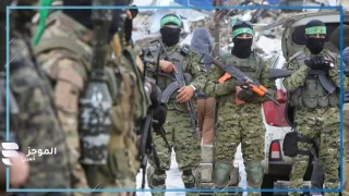 عناصر حماس في غزة قبيل عملية تسليم المحتجزين الأخيرة