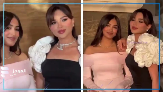 بسبب زفاف نارين بيوتي.. نهي نبيل وابنتها يسرقان الأضواء بإطلالتهم